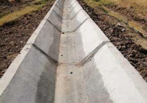 ساخت یک کانال انتقال آب کشاورزی در البرز به پایان رسید