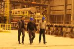 بازدید مدیرعامل شرکت فولاد اکسین خوزستان از خط تولید شرکت